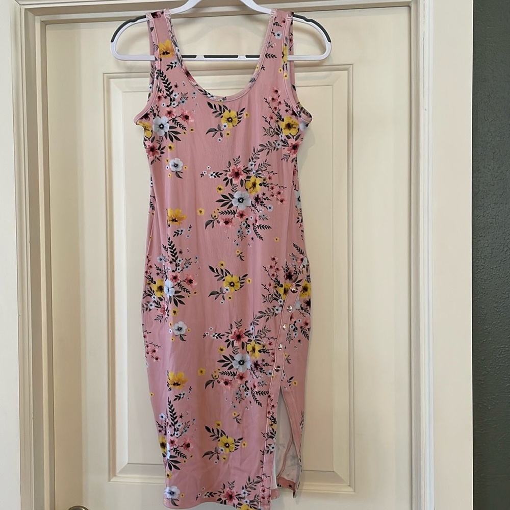 NWT Guess Zuma printed dress, large